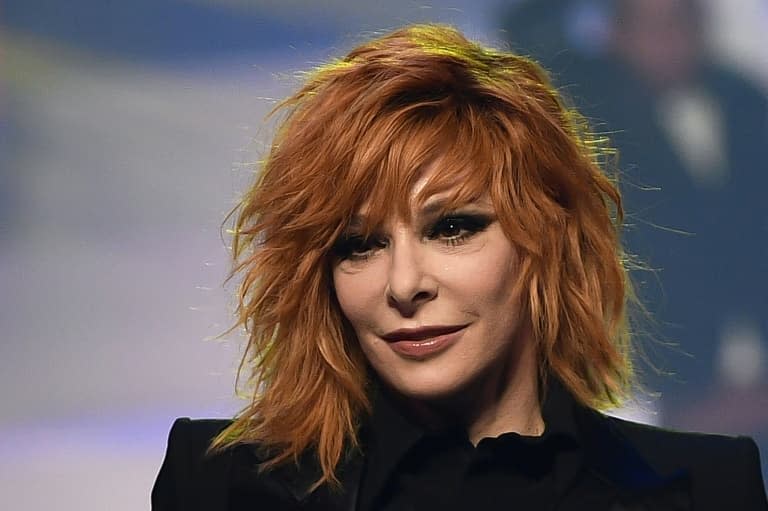 Mylène Farmer présente une création Jean-Paul Gaultier  le 22 janvier 2020  - Anne-Christine POUJOULAT © 2019 AFP