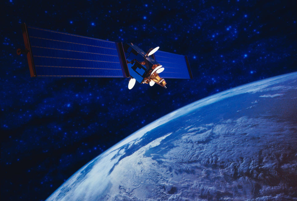 Satellites are brightening the night skies (Getty)