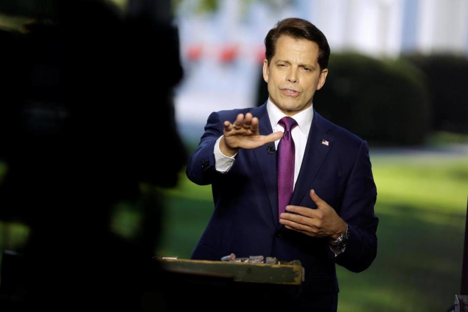 White House: Anthony Scaramucci (REUTERS)