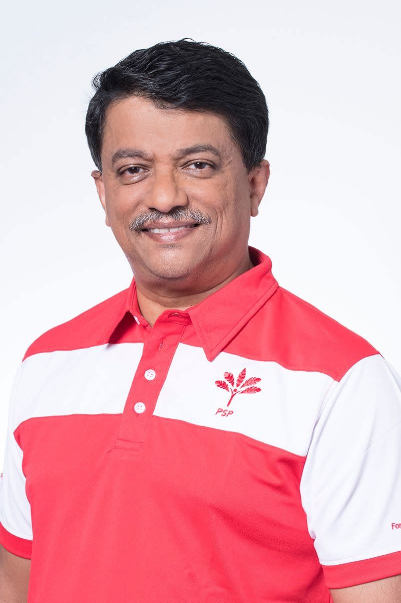 Harish Pillay, 60 (PHOTO: Progress Singapore Party)