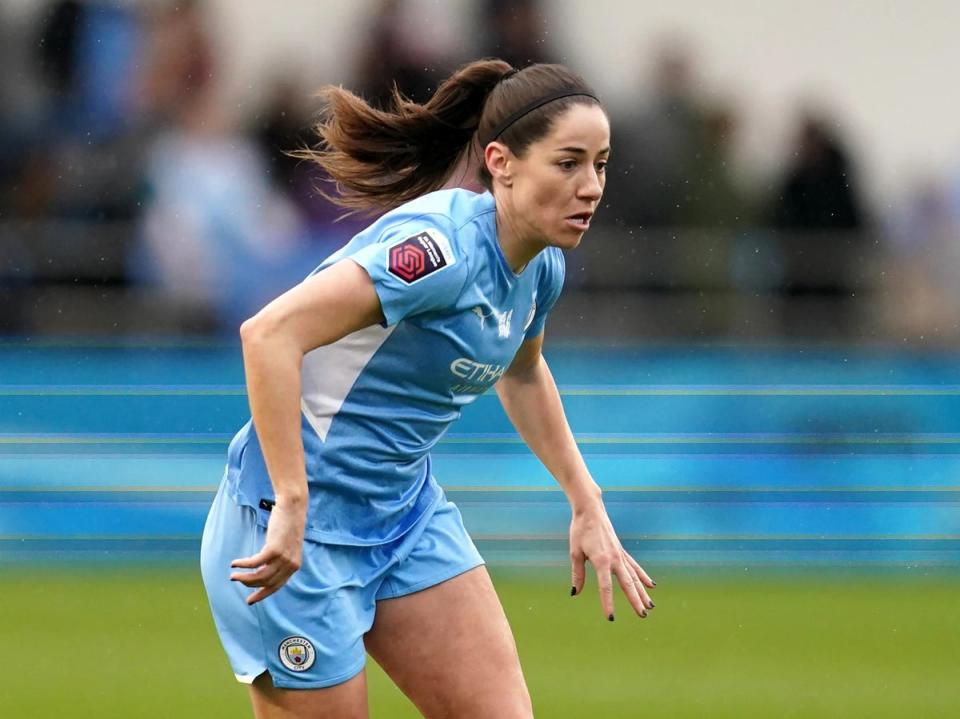 Manchester City’s Vicky Losada believes Euro 2022 can give the women’s game a huge boost (PA)
