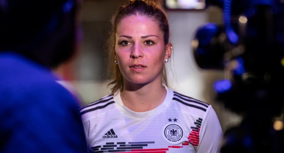 Melanie Leupolz ist im neuen Video der DFB-Frauen zu sehen. (Bild: Getty Images)