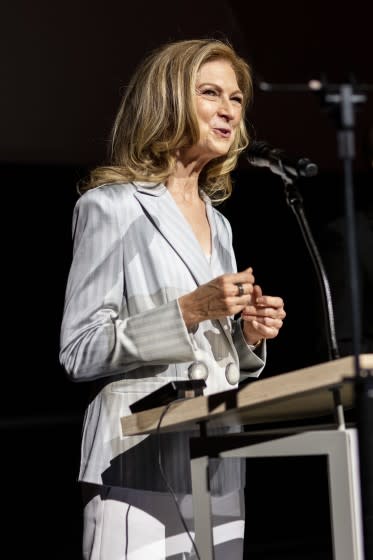 Academy of Motion Picture Arts and Sciences CEO Dawn Hudson at the Academy Museum of Motion Pictures opening