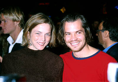 Timothy Olyphant with his wife at the Hollywood premiere of Lions Gate's Shadow of the Vampire