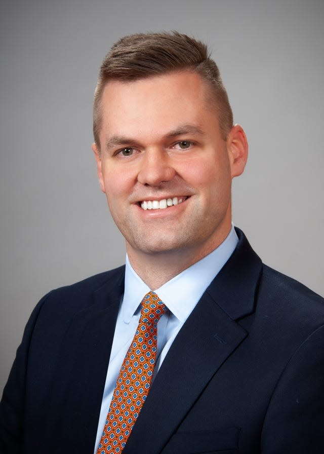 State Rep. Brett Hudson Hillyer, R-Uhrichsville, is an attorney. He represents the 98th District, which includes Tuscarawas County and part of Holmes County.