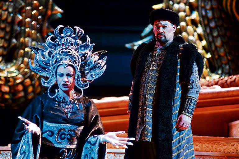 Darío Volonté (como el príncipe Calaf de Turandot), en 2006