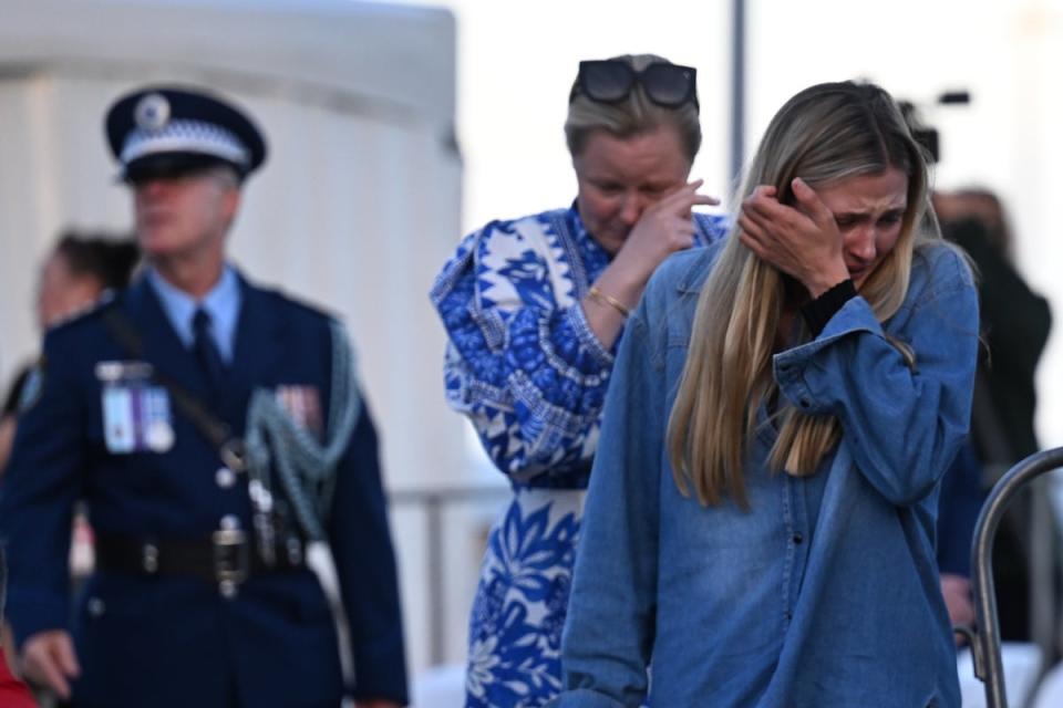 Bondi community reflection day in Sydney (EPA)