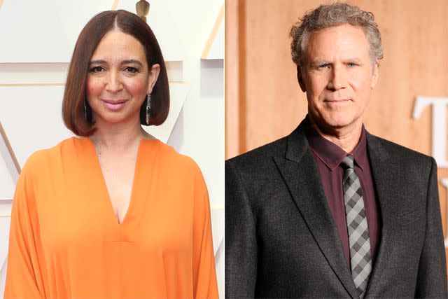 <p>David Livingston/Getty; Michael Loccisano/Getty </p> Maya Rudolph, Will Ferrell