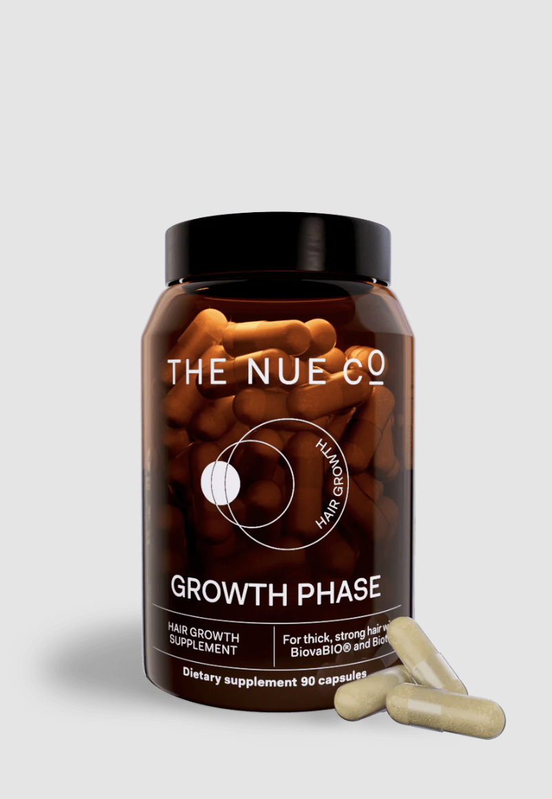 <p><a href="https://go.redirectingat.com?id=74968X1596630&url=https%3A%2F%2Fwww.thenueco.com%2Fproducts%2Fgrowth-phase&sref=https%3A%2F%2Fwww.harpersbazaar.com%2Fbeauty%2Fhair%2Fg7807%2Fhair-growth-vitamins%2F" rel="nofollow noopener" target="_blank" data-ylk="slk:Shop Now;elm:context_link;itc:0;sec:content-canvas" class="link ">Shop Now</a></p><p>Growth Phase</p><p>thenueco.com</p><p>$65.00</p><span class="copyright">The Nue Co.</span>