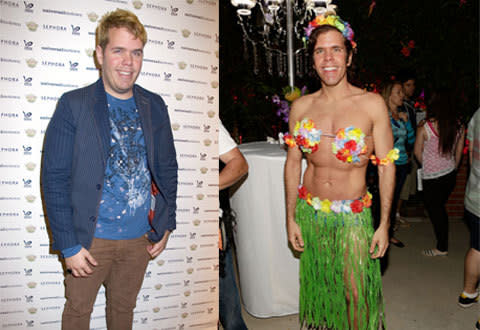 In 2012 celebrity comedian Perez Hilton reportedly lost over 30 kilos showing off a chiseled upper body and shedding his chipmunk cheeks.