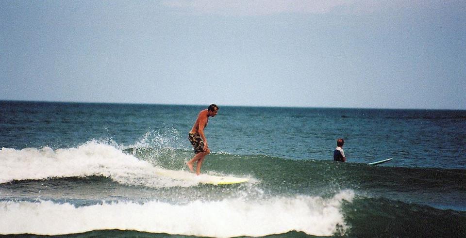 Fort Pierce Inlet can sometimes shape even the smallest swell into longboardable heaven.