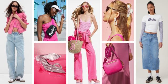 Barbie brand collaborations and merchandise for the Barbie Girl aesthetic