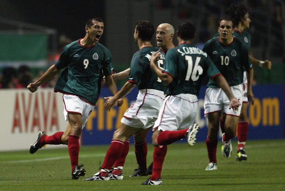 México se impuso a Italia en la Copa del Mundo de Corea-Japón 2002 (Foto: David Cannon/Getty Images)