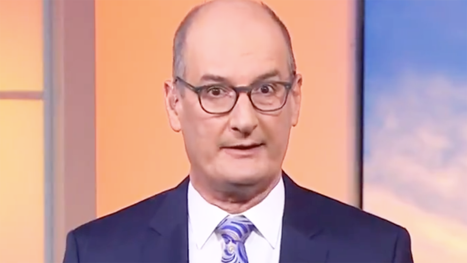 Sunrise host and Port Adelaide chairman David Koch has been denied entry to South Australia for the Power's preliminary final against the Western Bulldogs. Picture: Channel 7