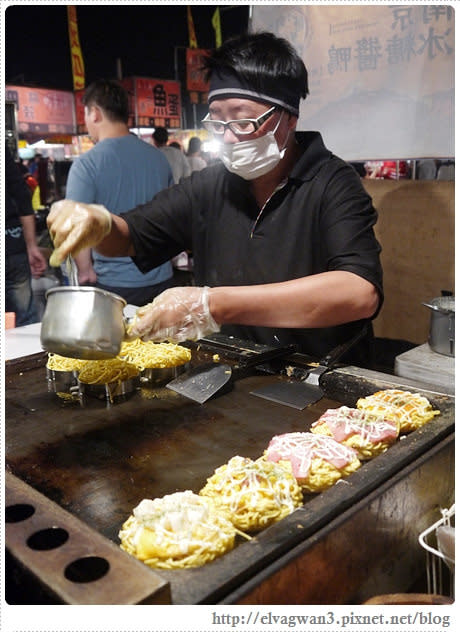 [台南 北區] 福神町 拉麵燒-花園夜市銅板美食 拉麵做的大阪燒  口味多樣的和風創意小食