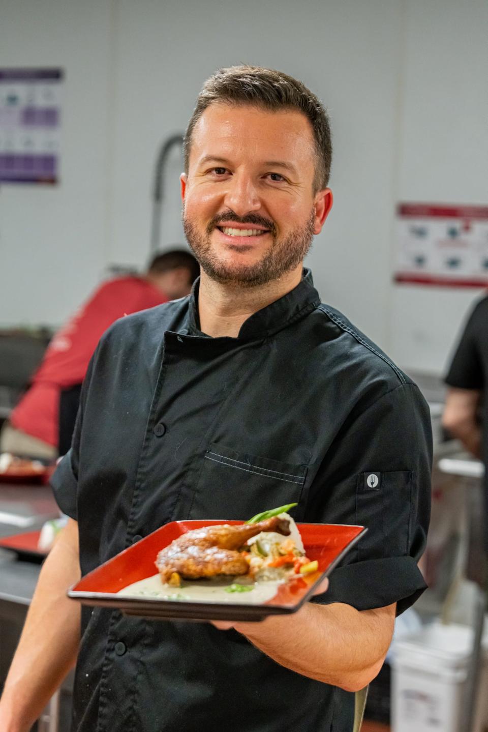 Rich Knowles is the chef and owner of EnRich Bistro, which is expected to open this spring in Bradenton. He's also the owner of the Innovative Dining catering company and co-owner of the Bradentrucky Grub Truck.