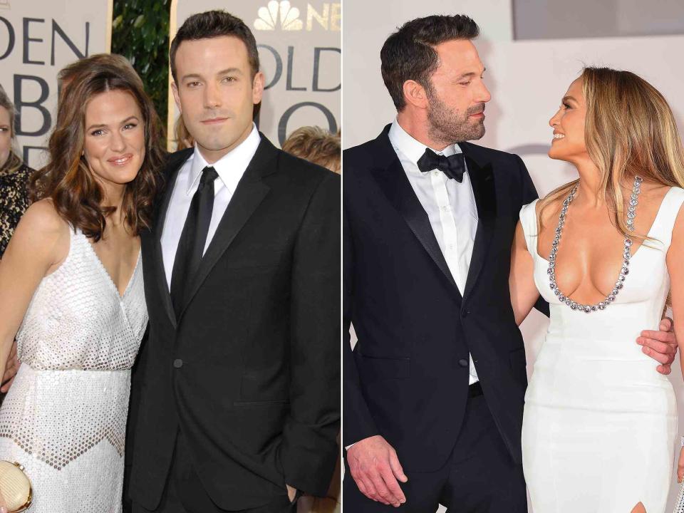 George Pimentel/WireImage ; Stephane Cardinale - Corbis/Corbis/Getty Jennifer Garner, Ben Affleck, Jennifer Lopez.