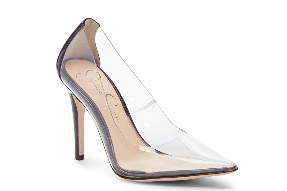 Jessica Simpson, clear heels