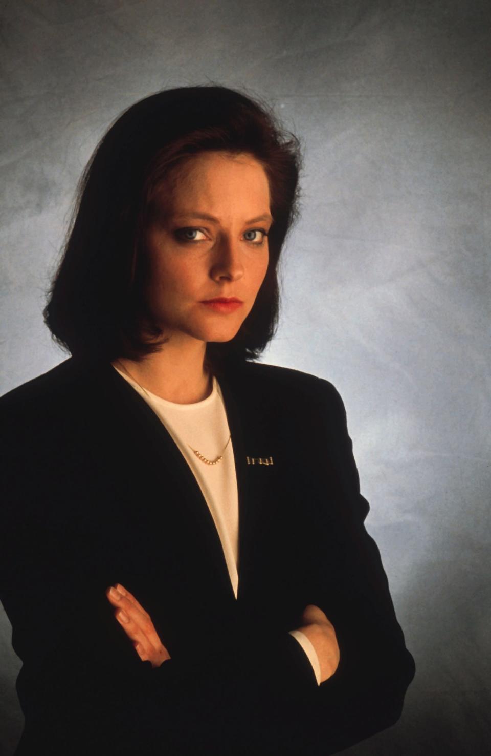 Clarice Starling, played by Jodie Foster in The Silence of the Lambs (SKY TV)