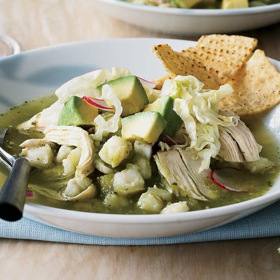 Mexican Chicken Pozole Verde