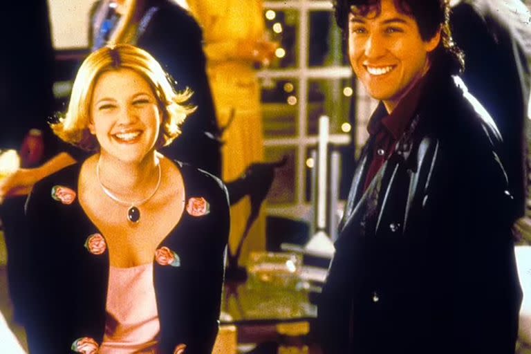 Drew Barrymore y Adam Sandler se reencuentran 24 años después de haber protagonizado “The Wedding Singer”