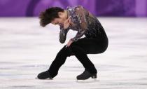 Figure Skating – Pyeongchang 2018 Winter Olympics – Team Event Men Single Skating short program – Gangneung Ice Arena - Gangneung, South Korea – February 9, 2018 - Shoma Uno of Japan competes. REUTERS/Lucy Nicholson