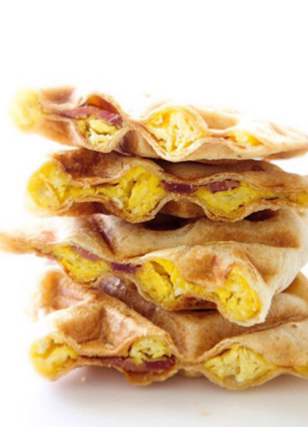 <p>Waffled. Breakfast. Quesadillas. How fun are these?</p><p><strong>Get the recipe: <a href="https://realfoodbydad.com/waffled-breakfast-quesadillas/" rel="nofollow noopener" target="_blank" data-ylk="slk:Waffled Breakfast Quesadillas;elm:context_link;itc:0;sec:content-canvas" class="link "><em>Waffled Breakfast Quesadillas</em></a></strong></p><p>Real Food by Dad</p>