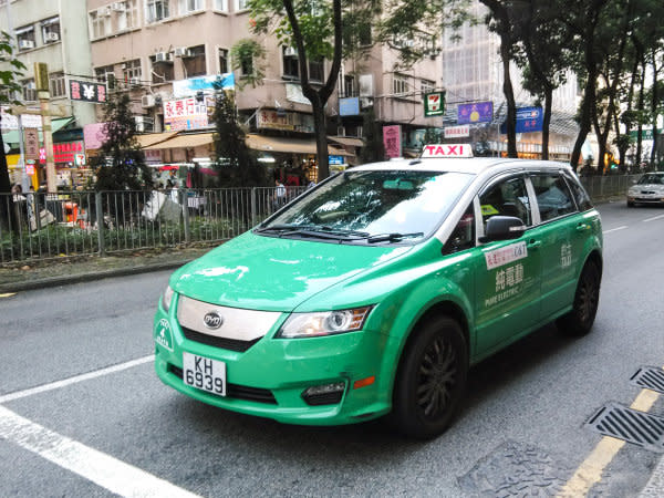 中國車商BYD為烏拉圭提供二十輛純電動車作為出租用