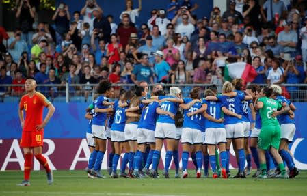 Women's World Cup - Round of 16 - Italy v China