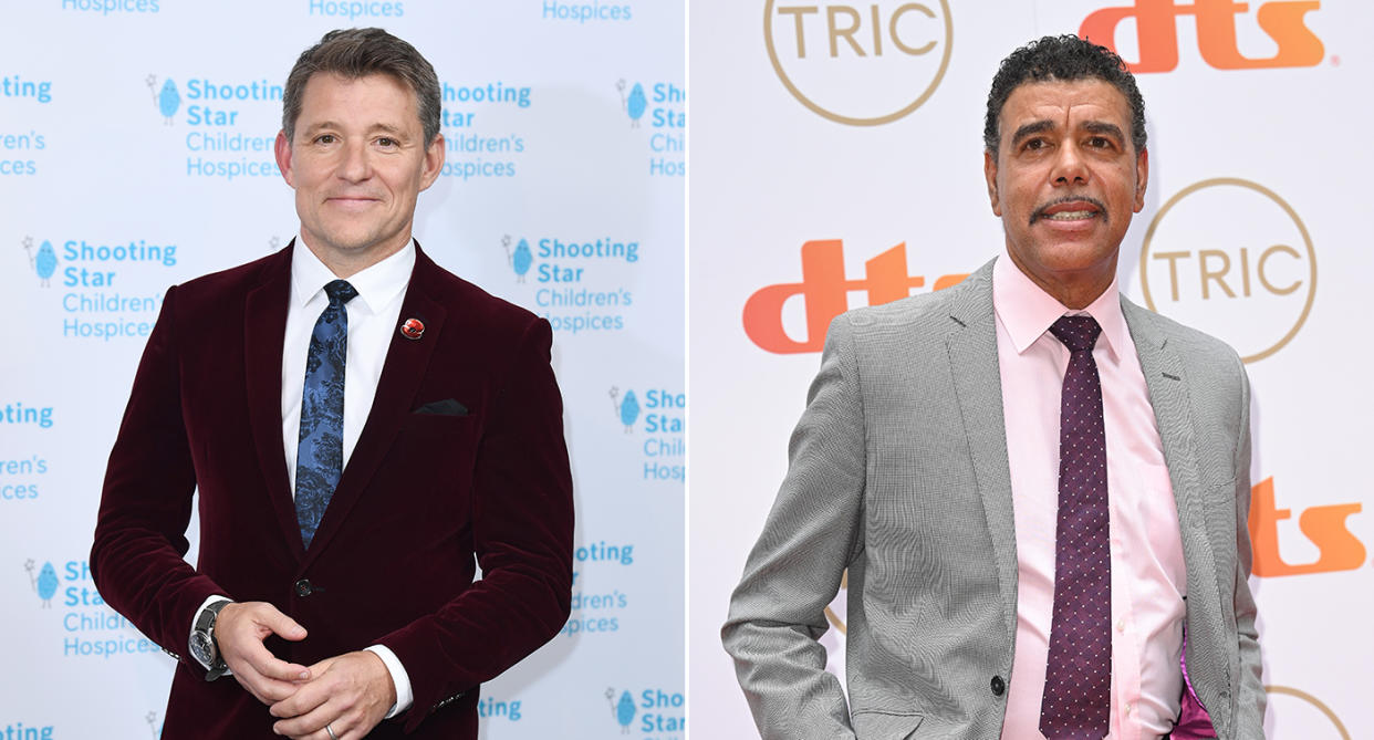 Ben Shephard and Chris Kamara are teaming up for a BBC Sounds football podcast. (Getty)