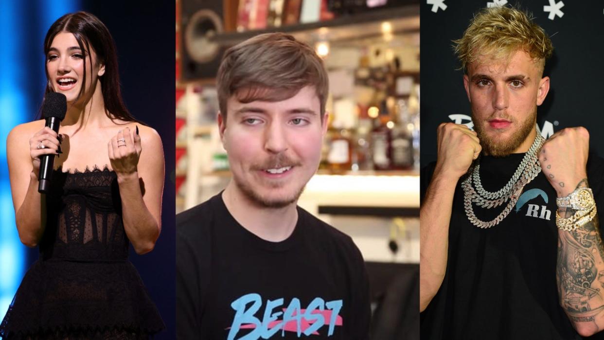 mrbeast jake paul charli