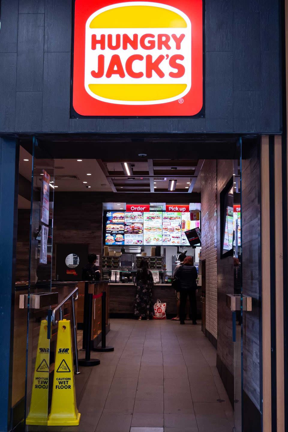 2) Burger King in Australia is called Hungry Jack’s.