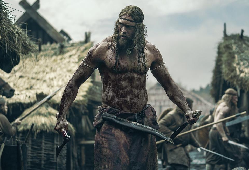 Alexander Skarsgård stars as Amleth in director Robert Eggers’ Viking epic THE NORTHMAN,