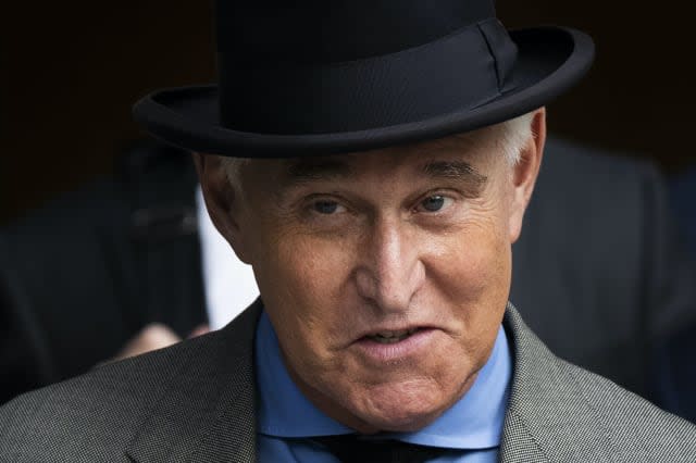 Roger Stone uses racial slur in radio interview