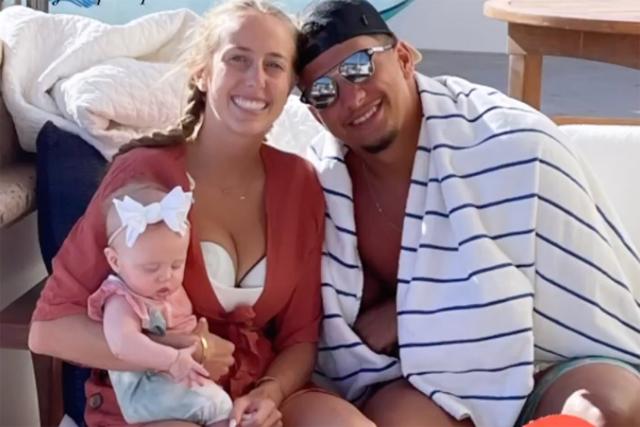 Pregnant Brittany Mahomes Says Sterling Is 'Waiting on Her Baby