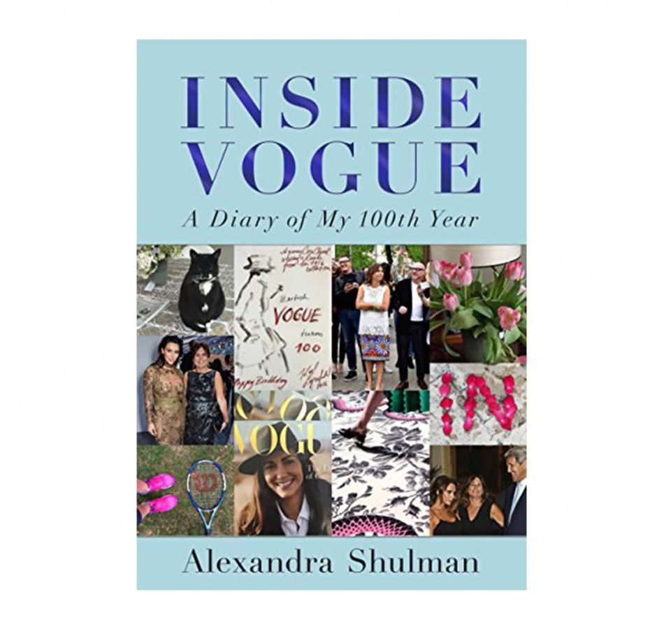 <p>This brand new book, available in both paperback and hardback, offers a rare glimpse into British Vogue editor Alexander Shulman’s life. A diary covering the past year, the book details Shulman’s thoughts and emotions as she navigated the fashion bible’s 100th anniversary issue. </p>
