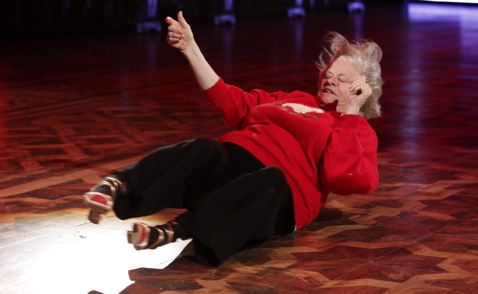 Ann Widdecombe was less successful on Strictly Come Dancing 