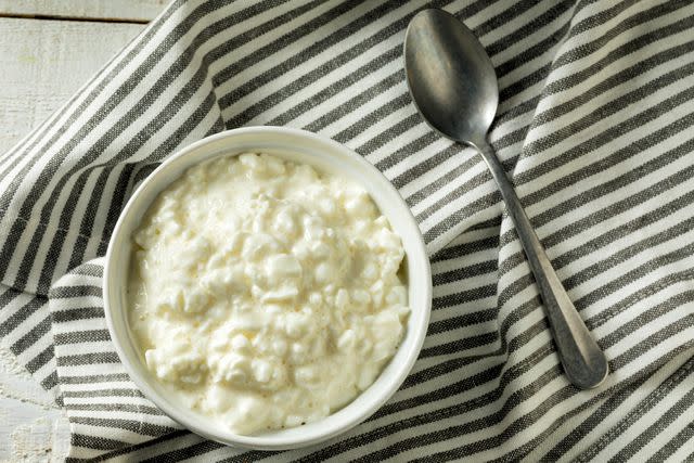 <p>Getty Images/iStockphoto</p> Stock photo of cottage cheese