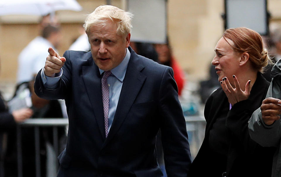 Out by Oct 31. Boris Johnson would leave the EU by that date under his leadership  (REUTERS/Peter Nicholls)