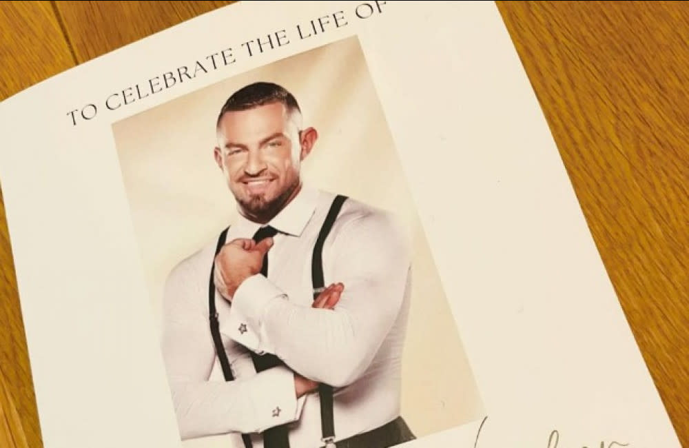 Robin Windsor was laid to rest in an emotional ceremony on Tuesday credit:Bang Showbiz