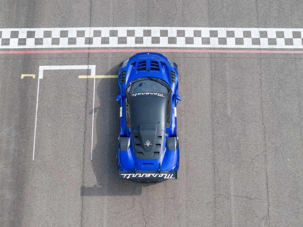 maserati gt2 track drive