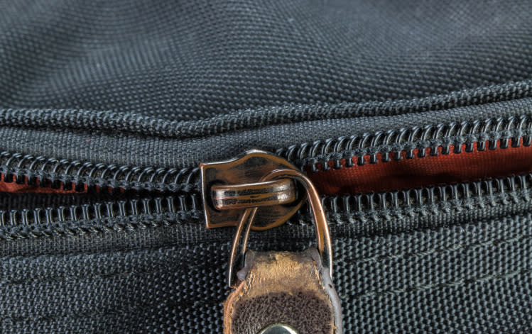 10. Keep those zippers zipped Before tossing any garment with a zipper—no matter how small—in the wash, make sure it’s zipped. Their exposed teeth can wreak havoc on other fabrics while swishing around in a washing machine or dryer. Credit: Thinkstock 