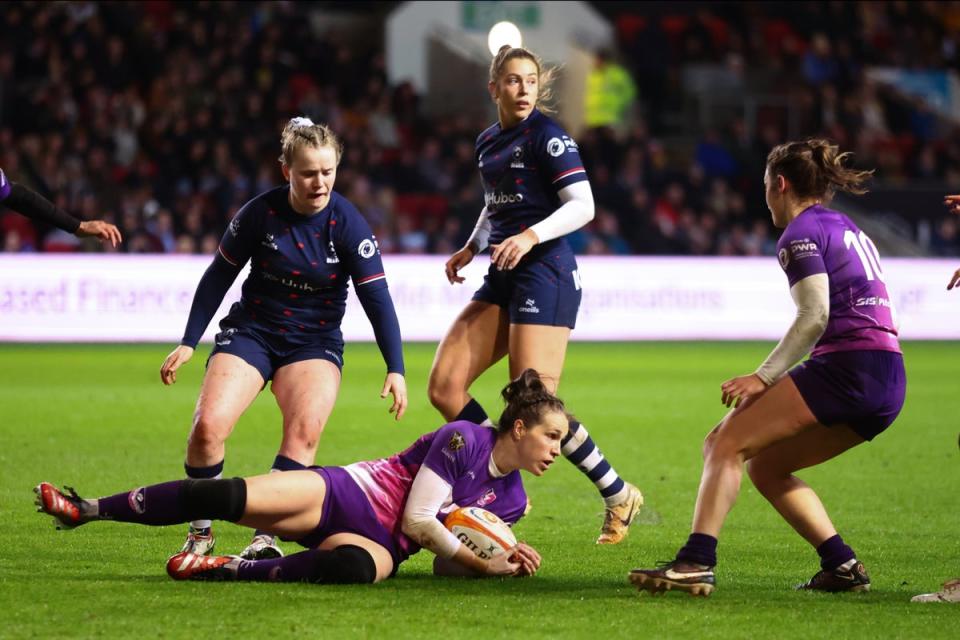 Emily Scarratt made her return from injury against Bristol last Friday (Getty)