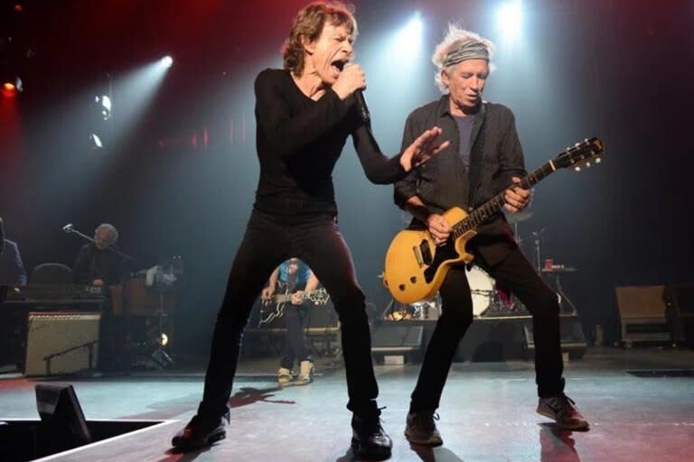 Mick Jagger y Keith Richards, una dupla inoxidable