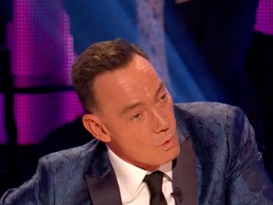 Craig Revel Horwood has been criticised for giving Sara Davies a ‘mean’ score (BBC iPlayer)