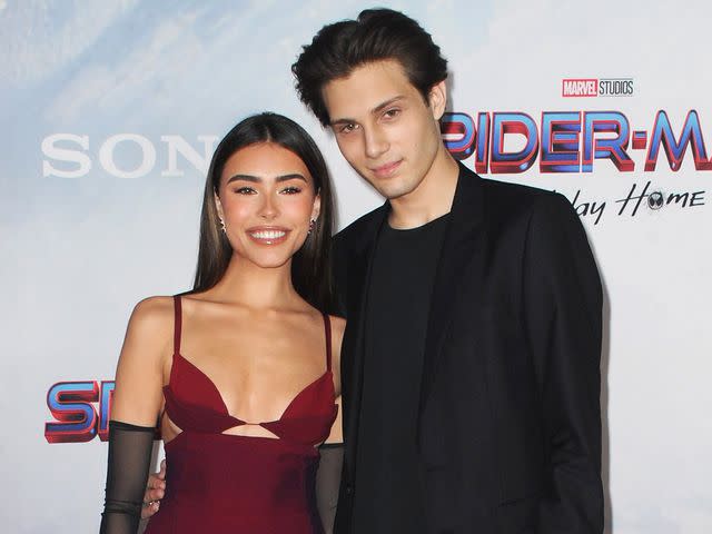 <p>Albert L. Ortega/Getty</p> Madison Beer and her brother Ryder Beer attend Sony Pictures' "Spider-Man: No Way Home" Los Angeles Premiere held at The Regency Village Theatre on Dec. 13, 2021.