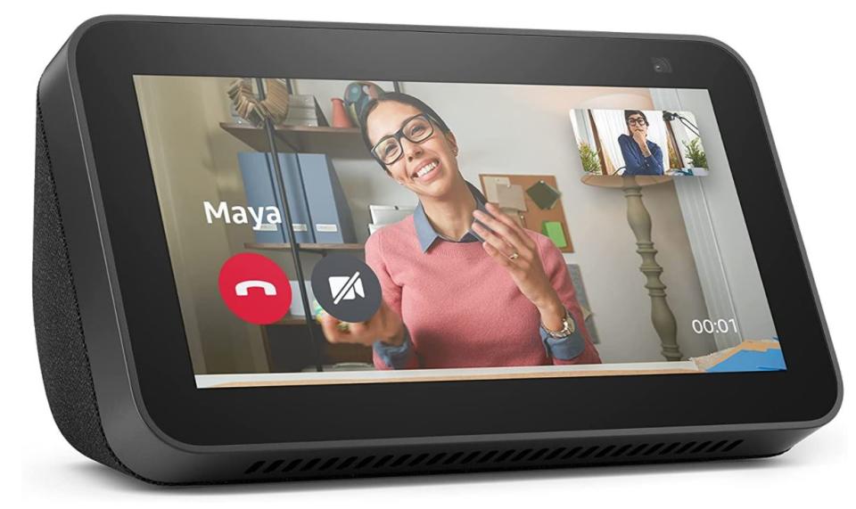 Echo Show 5 (2ª generazione, modello 2021) | Schermo intelligente con Alexa e telecamera da 2 MP | Antracite