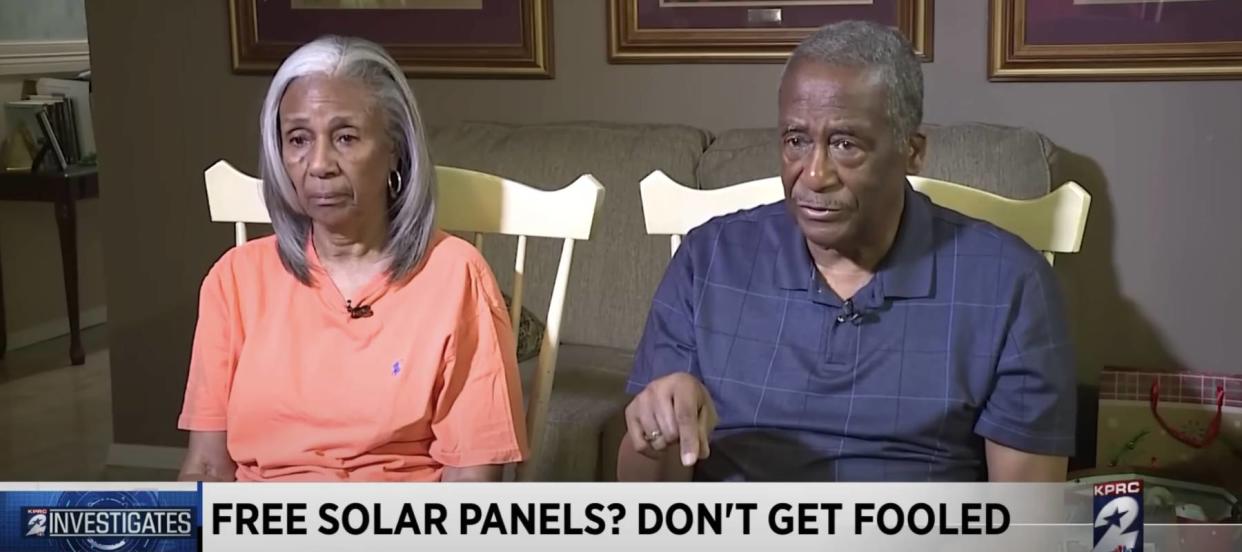 'Will they be able to take our home?': This Houston couple got tricked into a contract — to pay up to $67K — for 'free' solar panels. Here are 3 legit ways to get cash back for going green