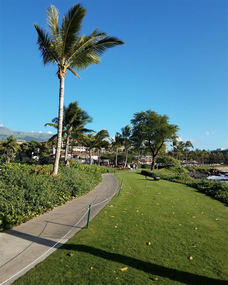 Wailea Oceanfront Boardwalk, Maui, Hawaii