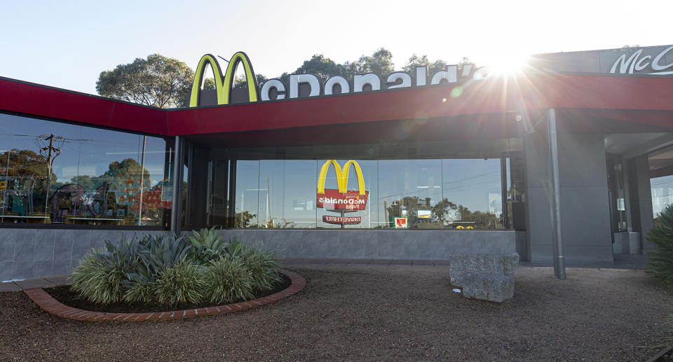 A McDonald's restaurant. Source: Getty Images